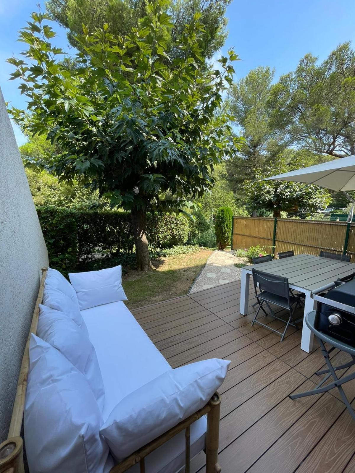 Duplex T3 Avec Jardin, Bord De Mer Et Parking Six-Fours-les-Plages Extérieur photo
